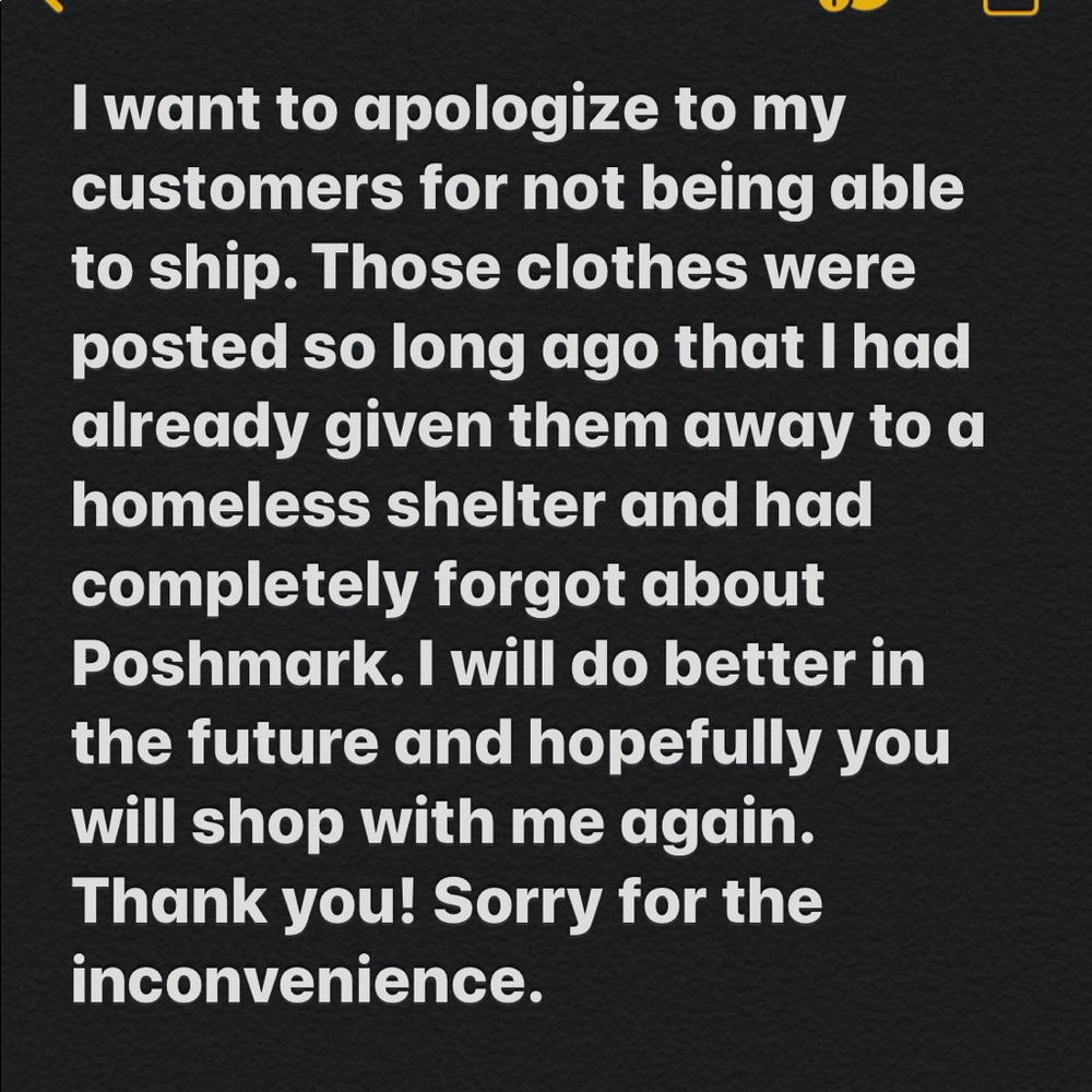 Apology